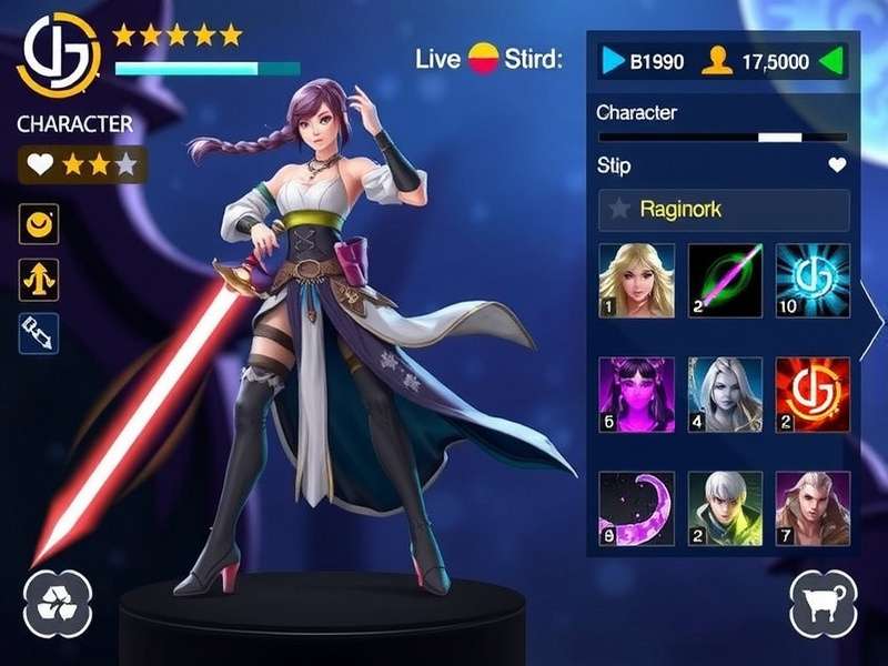 Luminous Duel Swords Game Screenshot